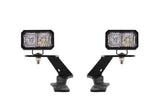 Diode Dynamics DD6587 Allows you to mount two Stage Series 2" LED Pods above the hood.