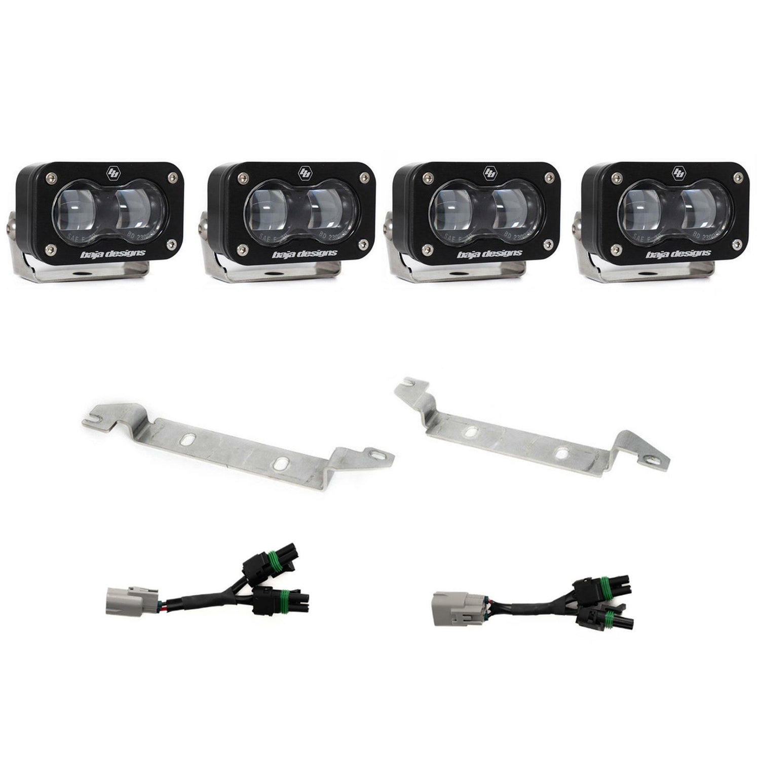Baja Designs 44-8290 S2 SAE OEM Fog Light Replacement Kit