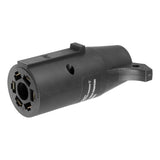 Curt - LED Electrical Adapter (7-Way RV Blade Vehicle to 6-Way Round Trailer) - 57005