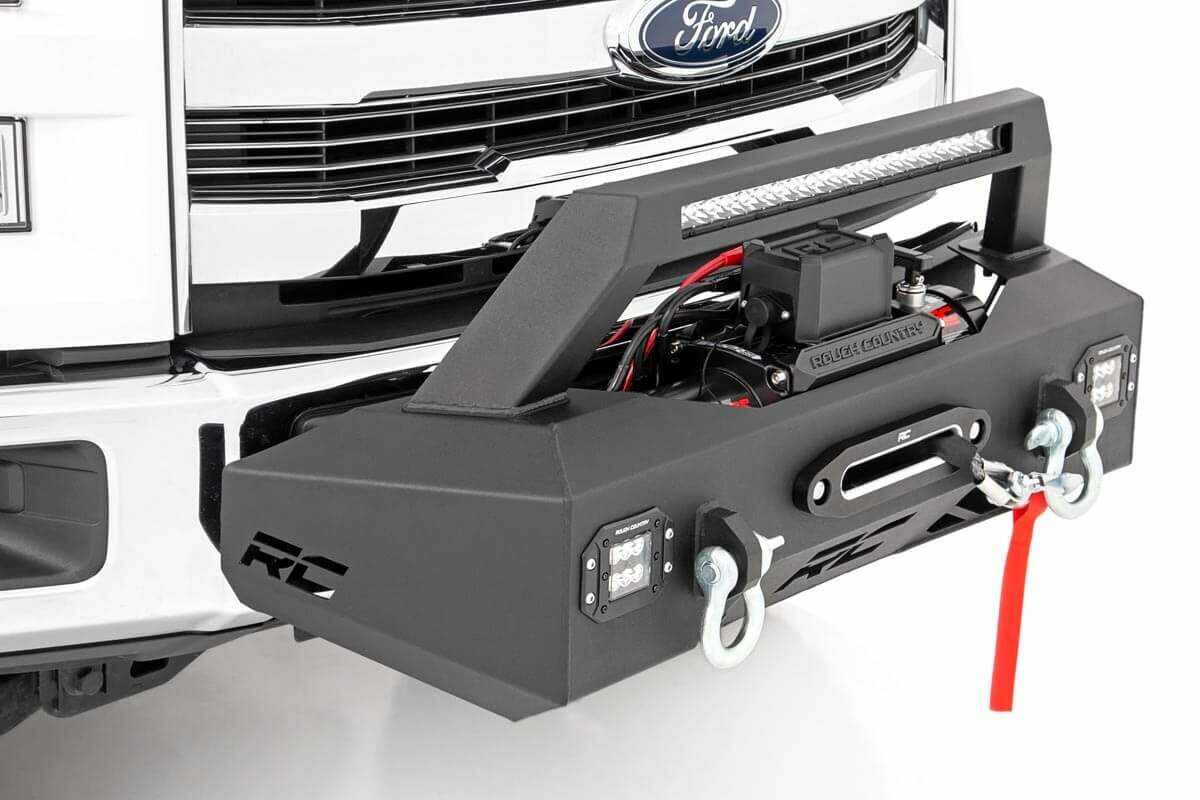 Rough Country - EXO Winch Mount Kit - Ford F-150 2WD 4WD (2009-2023) - 10762
