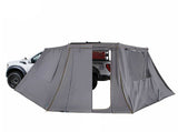 Overland Vehicle Systems - HD Nomadic 180 - LTE Awning Wall, Universal, Grey Body, Green Trim W/Storage Bag - 18159919