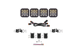 Diode Dynamics - SS5 Pro Universal CrossLink 4-Pod Lightbar White Driving - DD7252