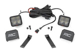 Rough Country - LED Light Kit - Ditch Mount - 2" Spectrum Pair - Spot - Jeep Cherokee KL (14-21) - 70084