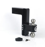 180 Hitch SS 10" Drop Hitch with 3" Shank - LTB10-3-CER-BLA