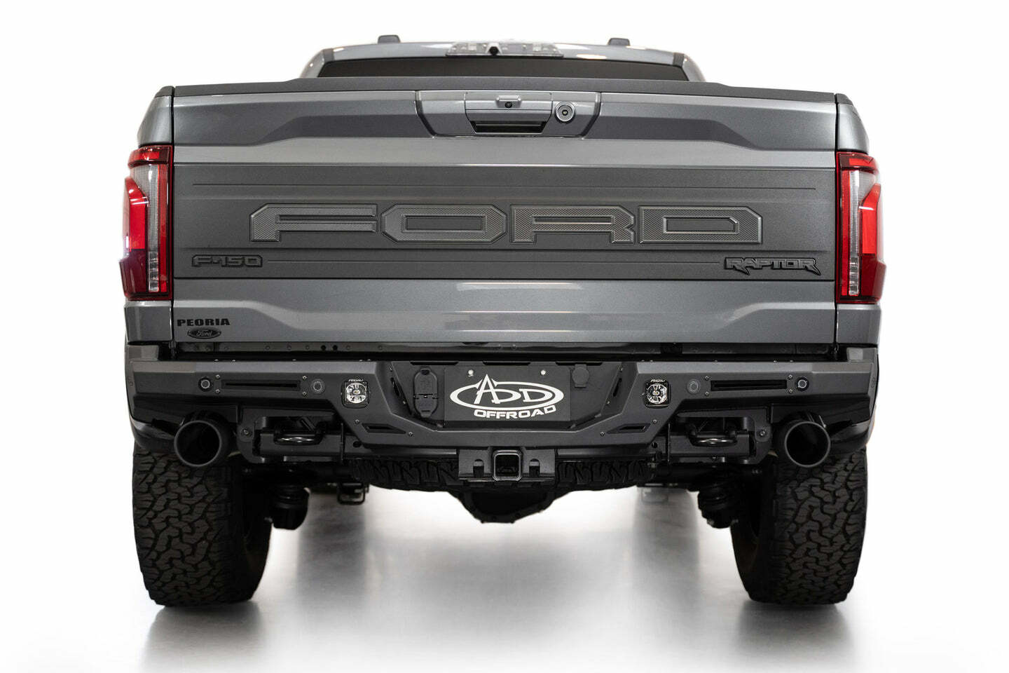 Addictive Desert Designs - 2021+ Ford F-150 Raptor Rock Fighter Rear Bumper - R210121090103