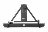 Rough Country - Rear Bumper - Tire Carrier - Jeep Wrangler TJ 4WD (1997-2006) - 10592A
