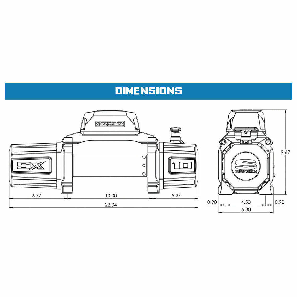 Superwinch 1710204 SX10SR Winch
