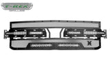 T-Rex Grilles - T-REX 2019-2021 Silverado 1500 Stealth Torch Grille, Black, 1 Pc, Replacement, Black Studs, Incl. (2) 6 inch and (2) 10 inch LEDs - PN #6311261-BR - 6311261-BR