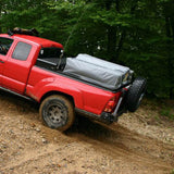CBI - 2nd Gen Toyota Tacoma Bushmaster 2.0 Swing Arm Bumper / Dual Swing Arm / Angled Tire Carrier / Bare Metal - 200-000-010-062