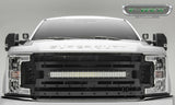 T-Rex Grilles - 1 Pc Small Mesh Mild Steel Stealth Torch Grille Replacement - Includes Universal Wiring Harness - 6315371-BR