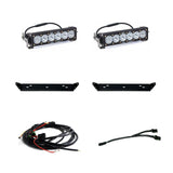 Baja Designs - 448064 - OnX6+ 10 Inch Dual Behind Grille Light Bar Kit