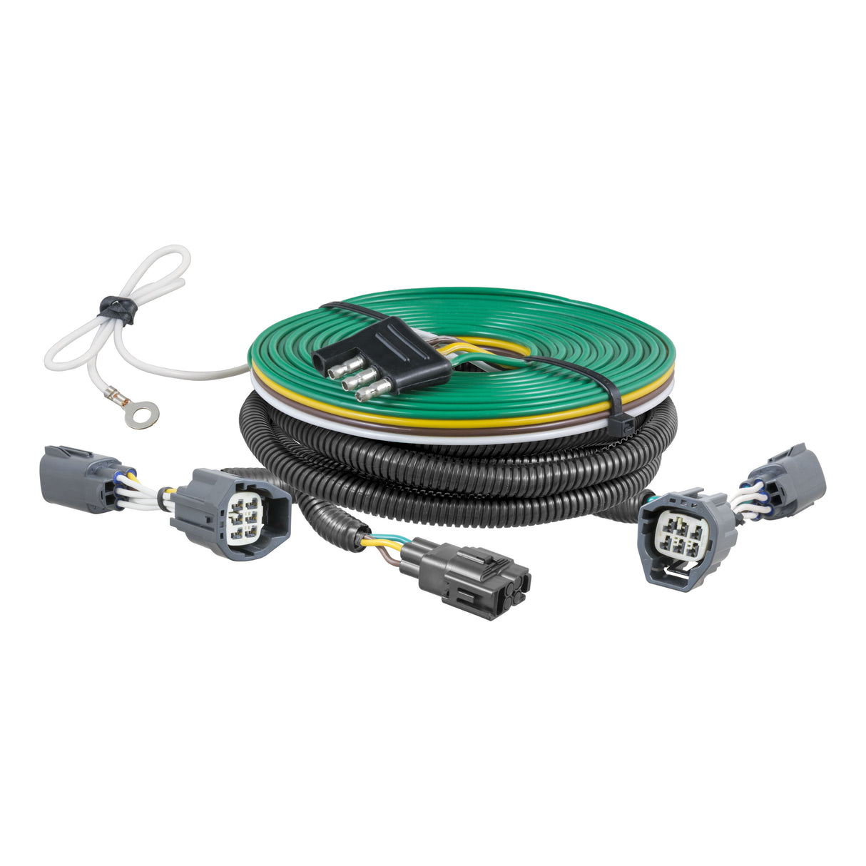 Curt - Custom Towed-Vehicle RV Wiring Harness, Select Jeep Wrangler JK - 58903