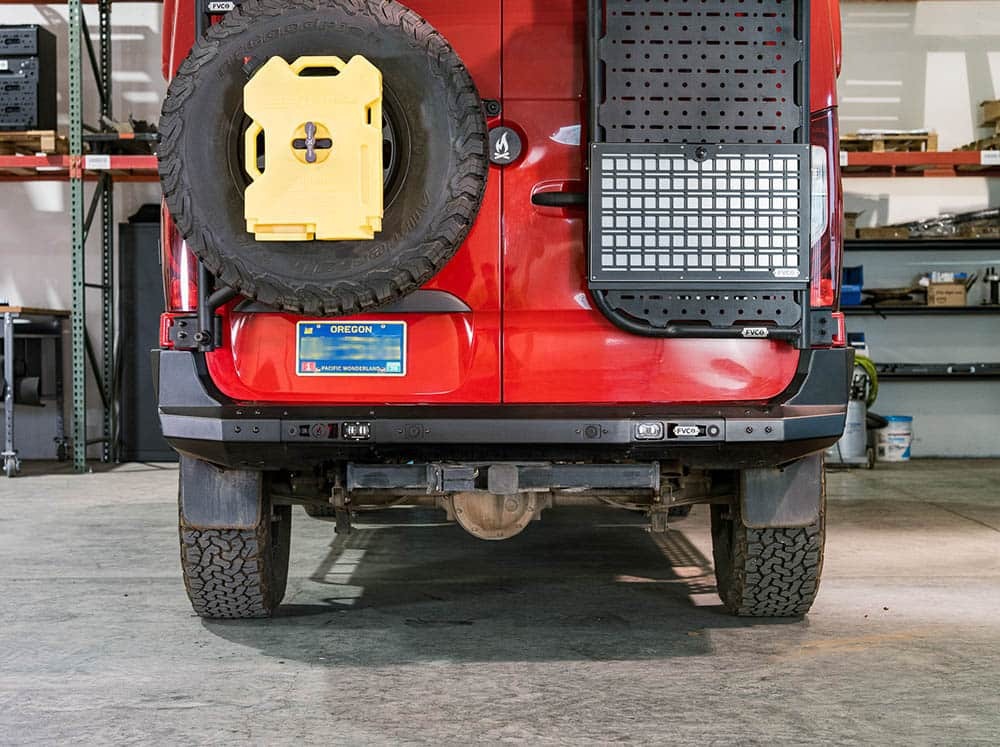 Flatline Van Co. - 2019-2025 Mercedes-Benz Sprinter Rear Bumper - SP1130B