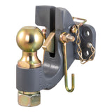 Curt - SecureLatch Ball & Pintle Hitch (2-5/16" Ball, 20,000 lbs.) - 48410