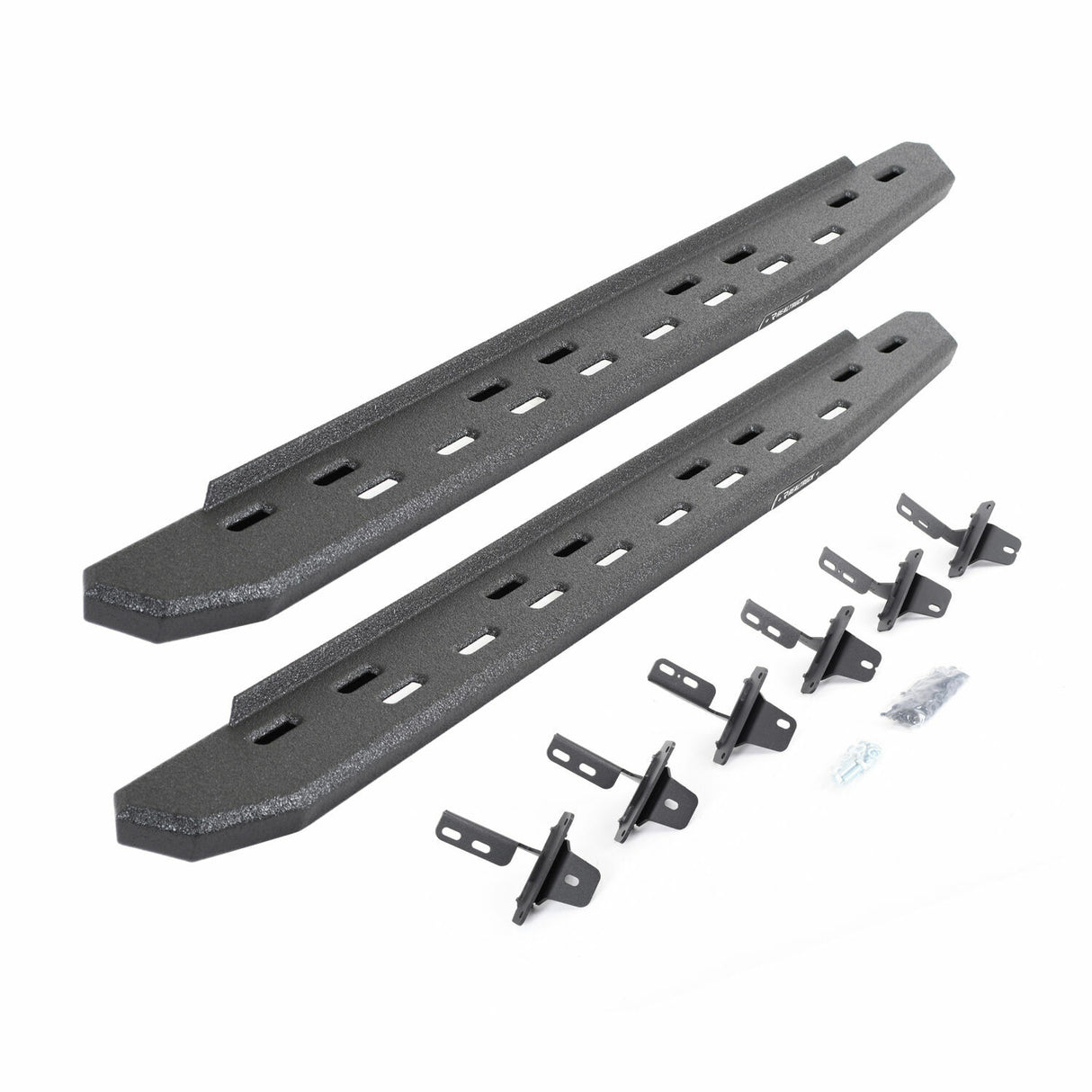 Go Rhino 69613157SPC - RB30 Slim Line Running Boards with Mounting Bracket Kit - Textured Black