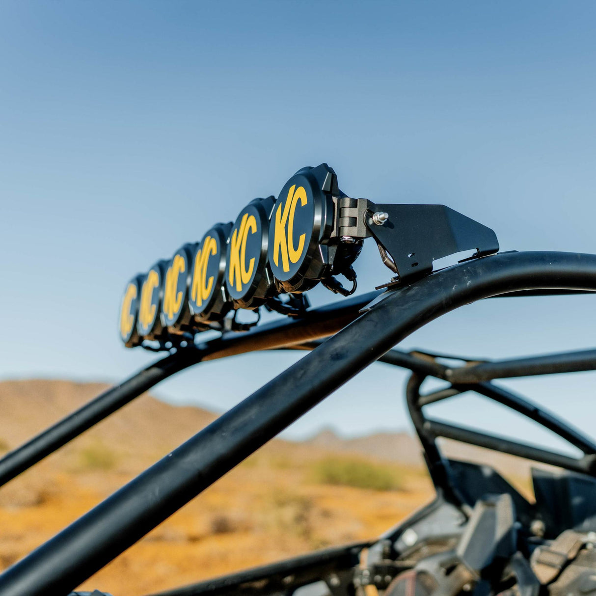 KC HiLiTES 73427 KC Bracket Mount Set 39in Overhead Polaris RZR Pro R