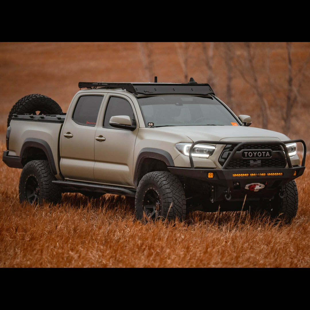 C4 Fabrication - Tacoma Overland Front Bumper / 3rd Gen / 2016-2023 - 1200-3116-30-FHH-01NA