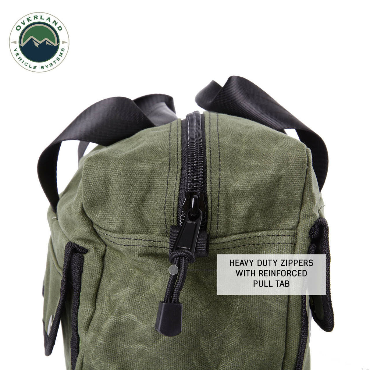 Overland Vehicle Systems - Organize With Wax Canvas Small Duffle Bag - 21169941