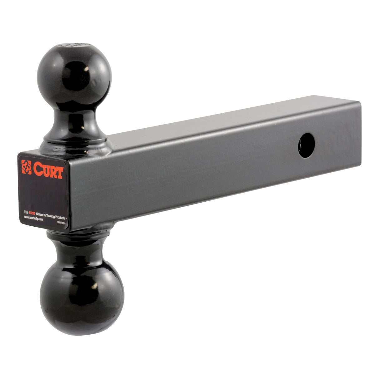 Curt - Multi-Ball Mount (2" Solid Shank, 2" & 2-5/16" Black Balls) - 45660
