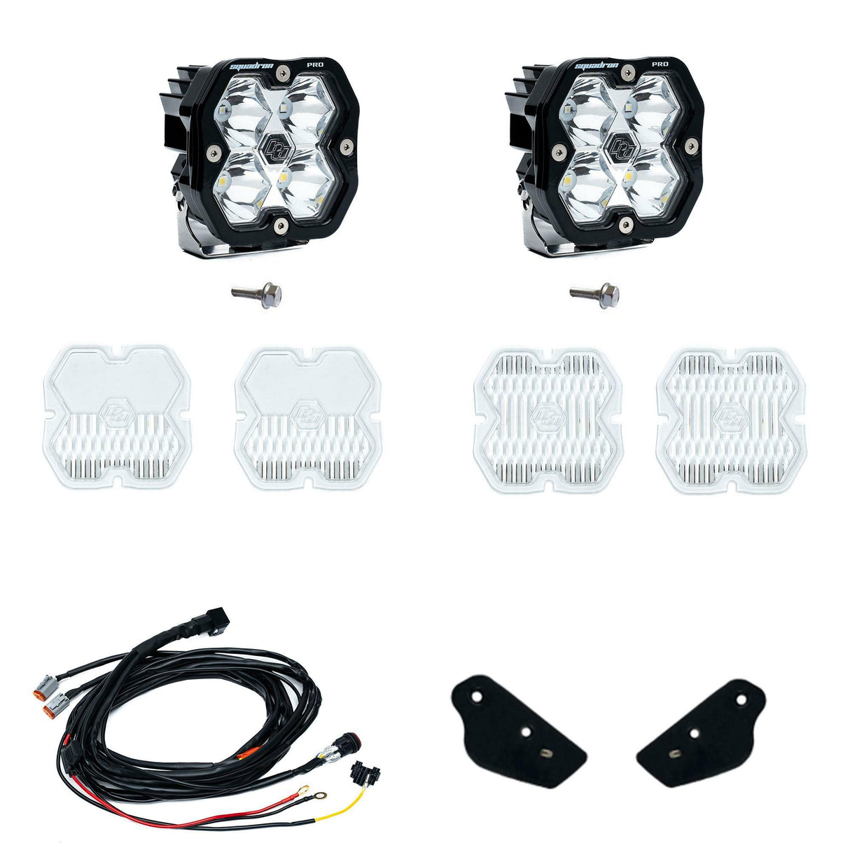 Baja Designs - 44-0087 Squadron 2.0 Pro A-Pillar Light Kit