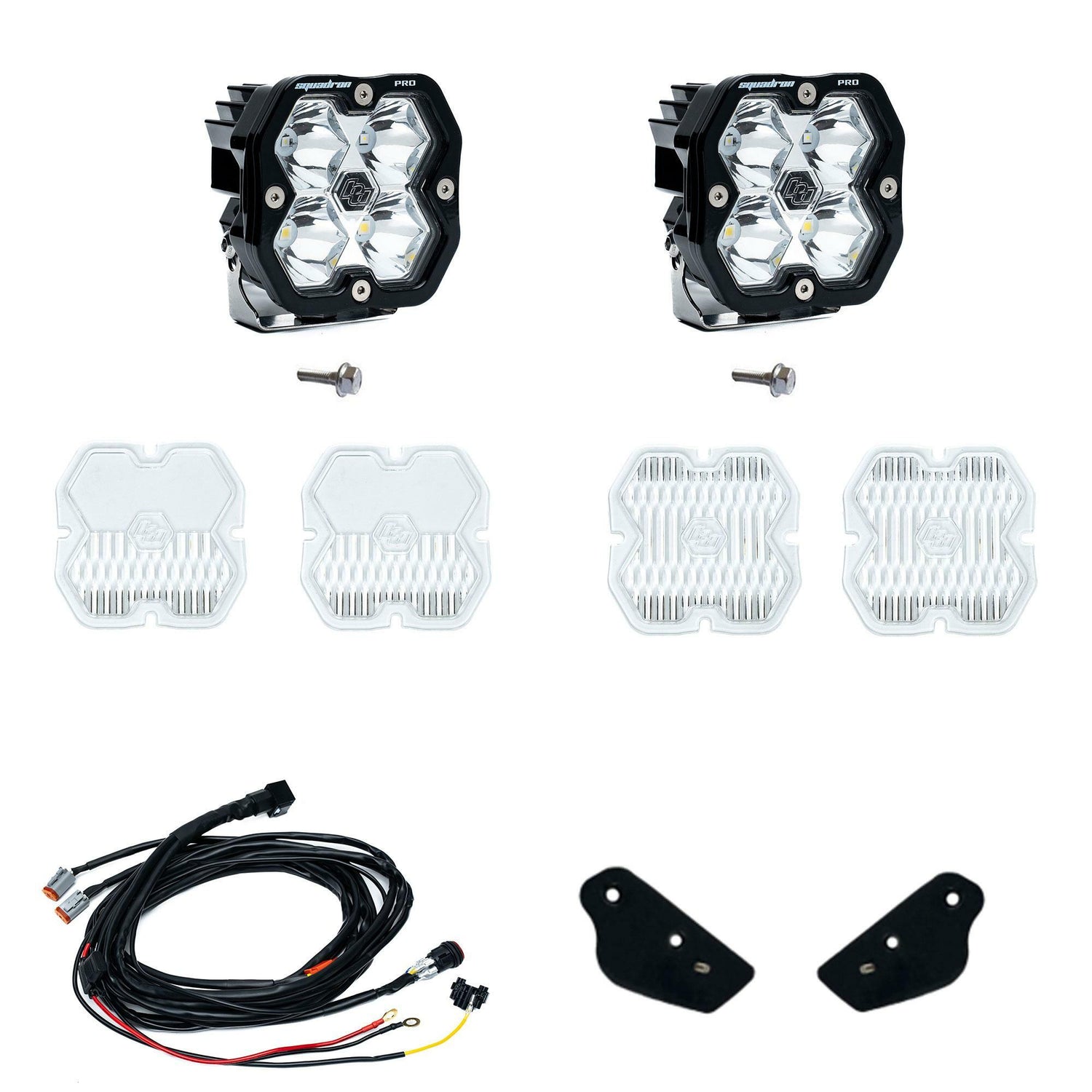 Baja Designs - 44-0087 Squadron 2.0 Pro A-Pillar Light Kit