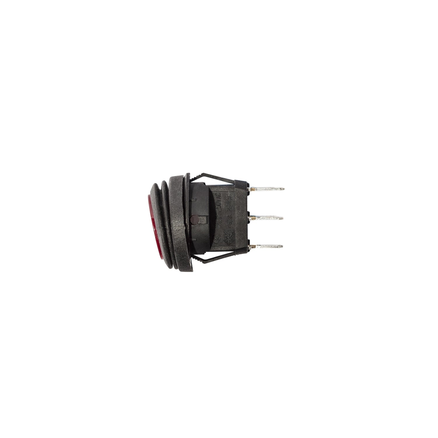 KC Hilites - KC Illuminated LED Rocker Light Switch - Red - KC #3113 - 3113
