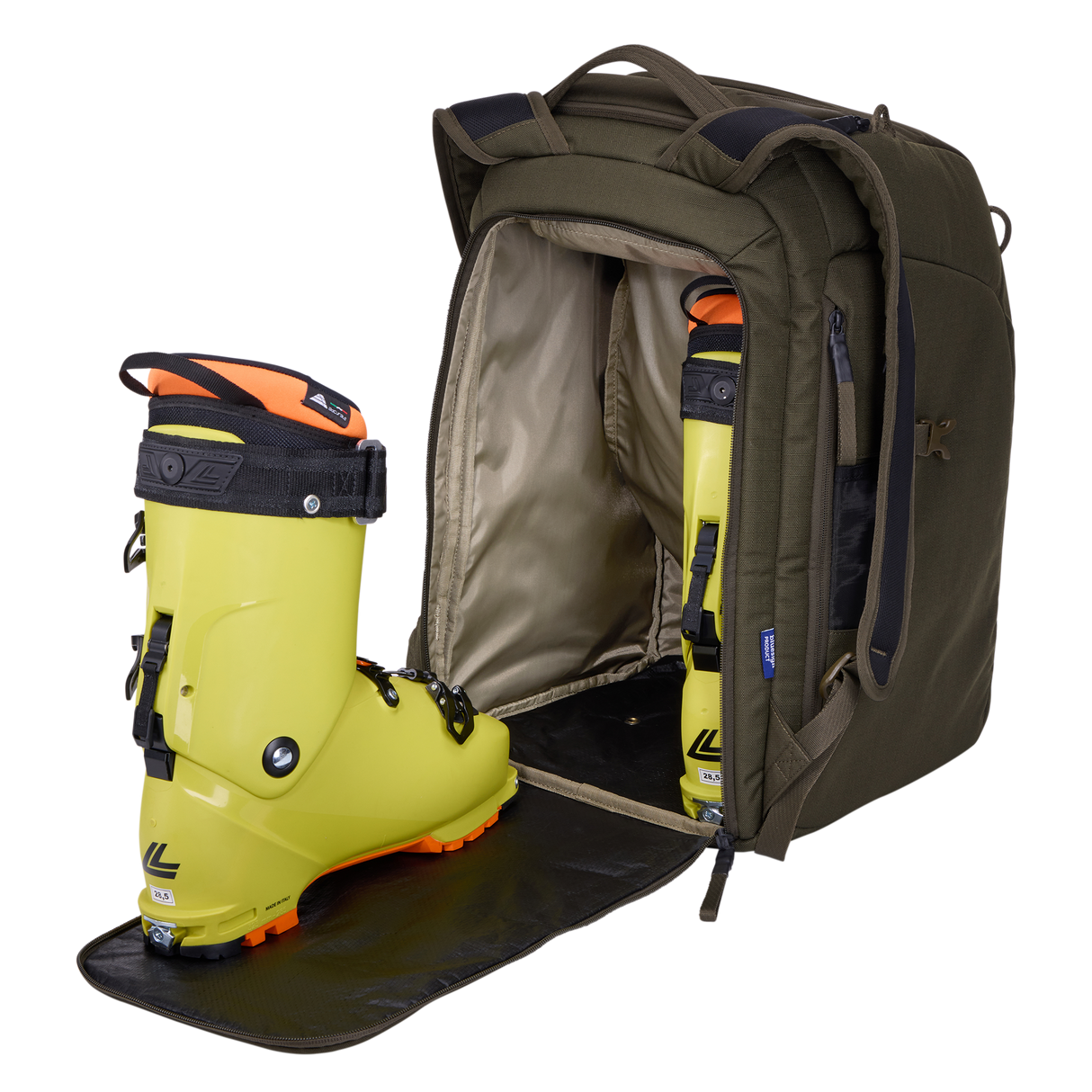 Thule - Roundtrip Boot Backpack 45L Deep Khaki - 3205153