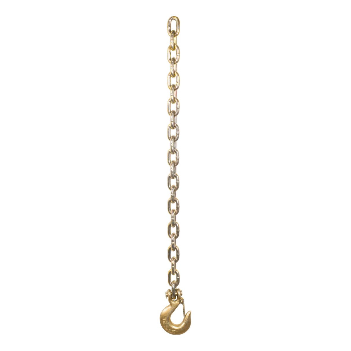 Curt - 35" Safety Chain with 1 Clevis Hook (24,000 lbs, Yellow Zinc) - 80316