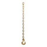 Curt - 35" Safety Chain with 1 Clevis Hook (24,000 lbs, Yellow Zinc) - 80316