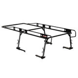 Weather Guard - Compact Steel Truck Rack - 1,000 Lbs, Matte Black Finish, Truck Rack - 1345-52-02