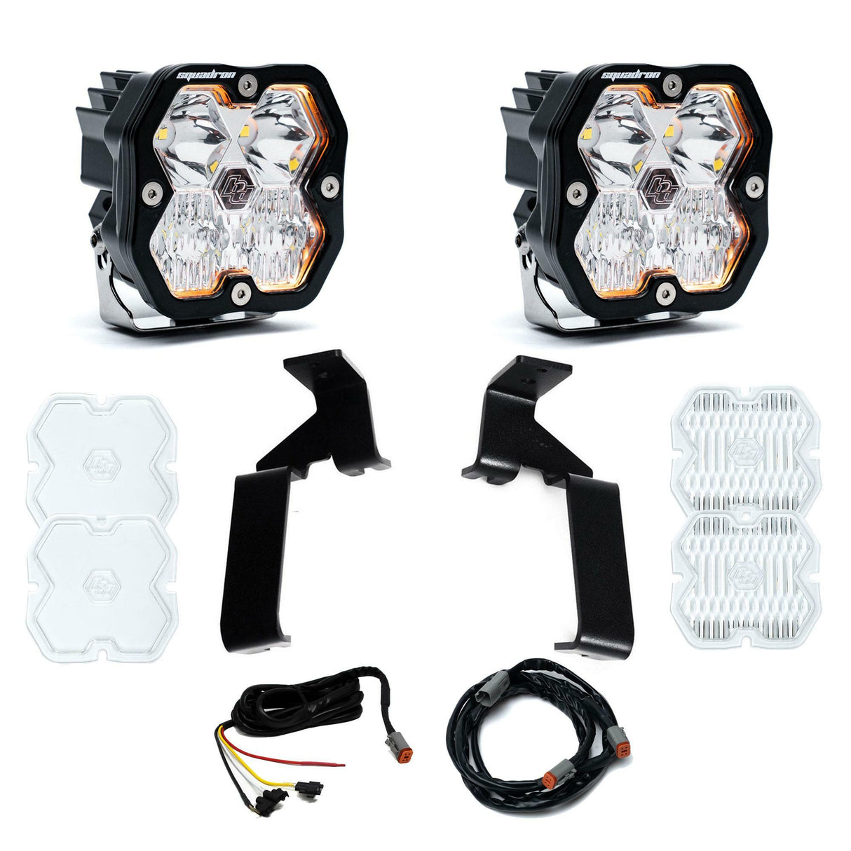 Baja Designs - 44-0022 Squadron 2.0 Sport A-Pillar Light Kit