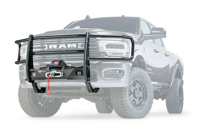 Warn - TRANS4MER GRILLE GUARD KIT - RAM HEAVY DUTY FULL GUARD - 104821