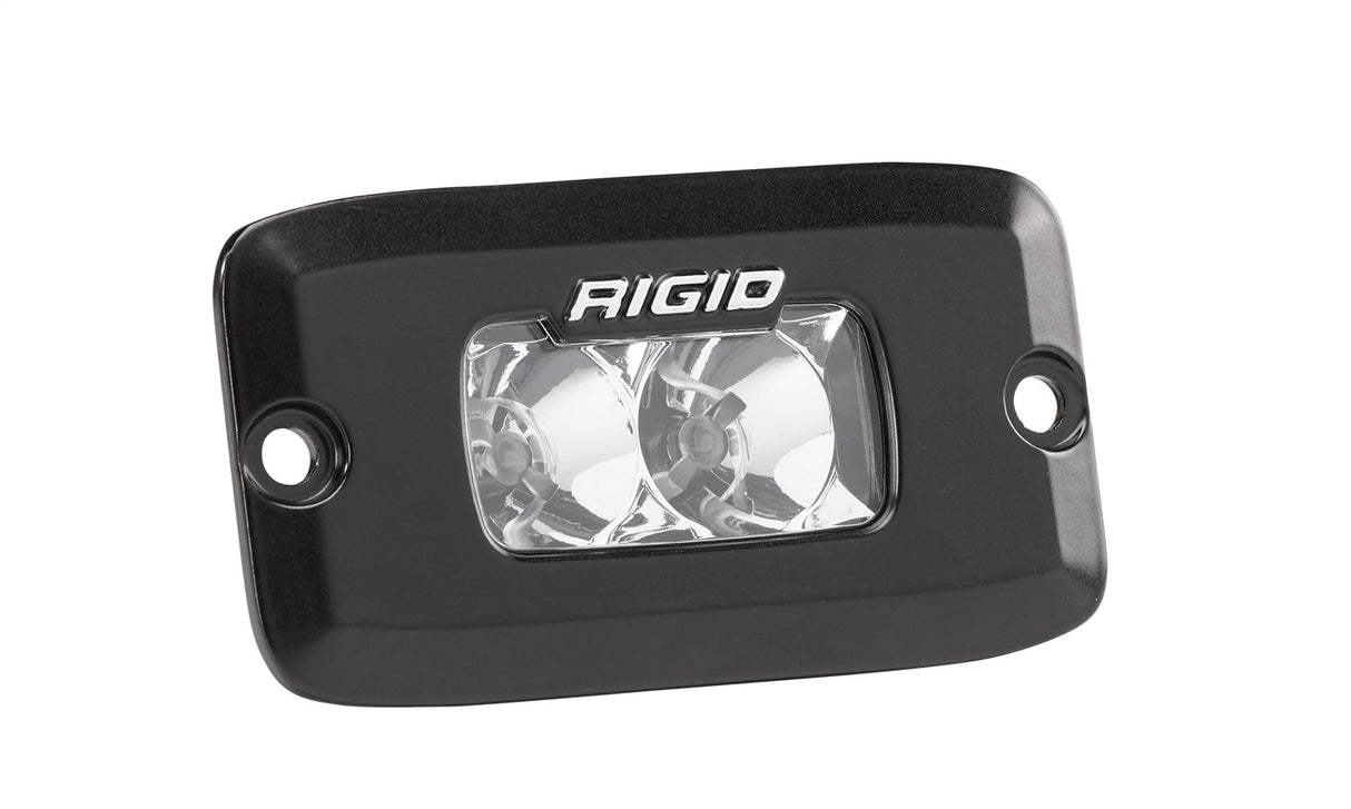 RIGID Industries - 922113 SR-M Series PRO, Flood Optic, Flush Mount, Black Housing, Single