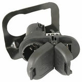 Husky Towing - 17363 4 Way Flat & 7 Way Rnd Utilizes OEM Connectors With Snap Fit Bracket W/O Screws