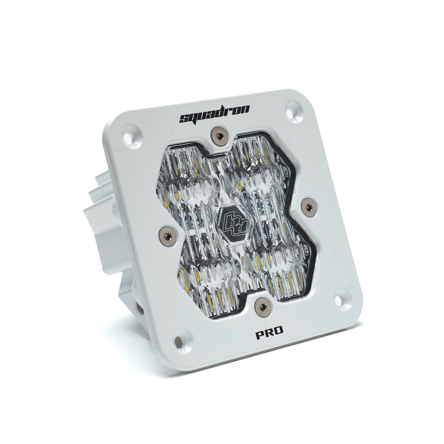Baja Designs - 49-1005-WT-2 Squadron 2.0 Pro White Flush Mount LED Auxiliary Light Pod