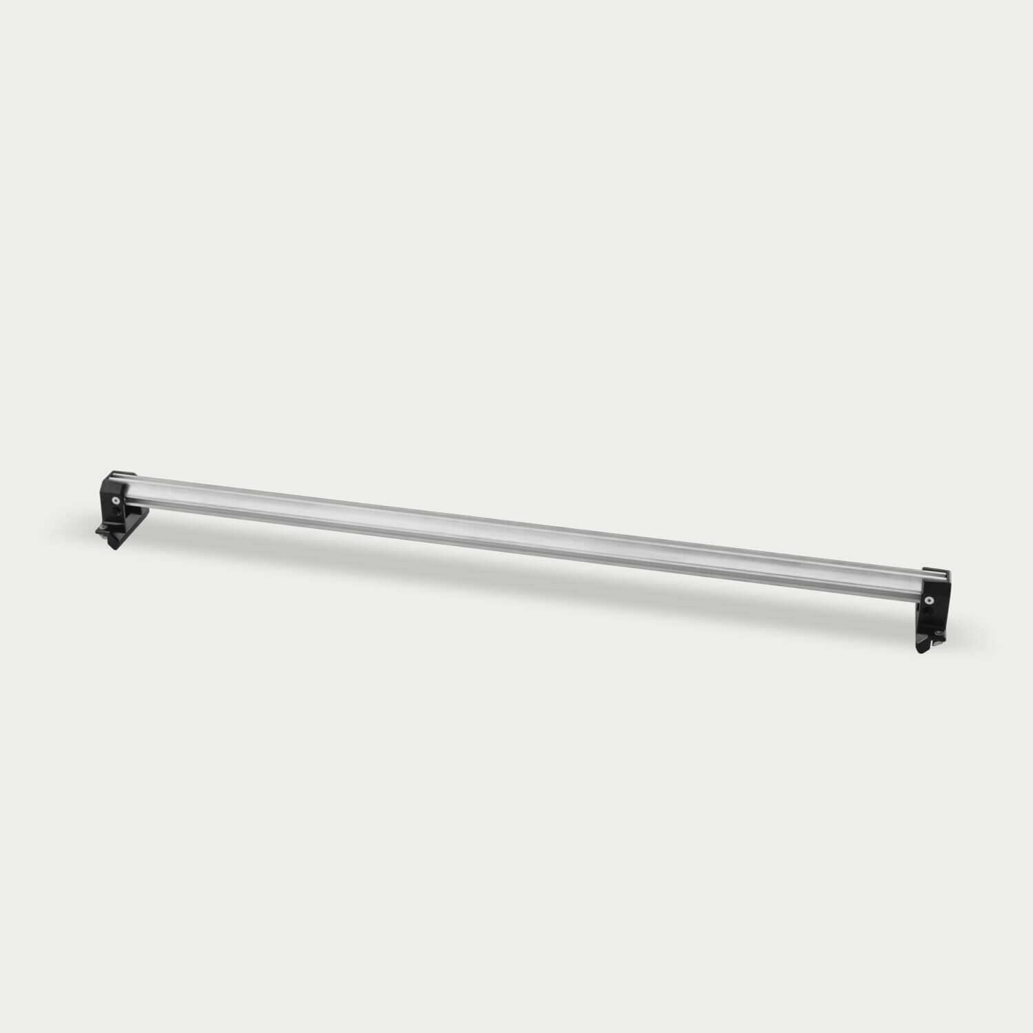 Decked - Cross Bar for 24" wide CargoGlide 2.0 - one (1) Cross Bar, one (1) footer kit - C0053-BAR24-ALM