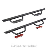 Go Rhino D224346T - Dominator Extreme D2 Side Steps With Mounting Brackets - Textured Black