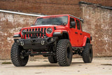 Rough Country - Jeep Quad LED Light Pod Kit - Black Series w Amber DRL (18-22 JL  20-22 Gladiator) - 70823