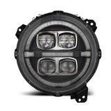 AlphaRex 880868 Projector Headlights Black