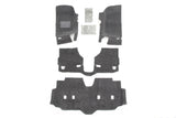 BedRug - JEEP BEDRUG 07+JEEP JK UNLIMITED 4DR FRONT 4PC FLOOR KIT (INCLUDES HEAT SHIELDS) - BRJK07F4