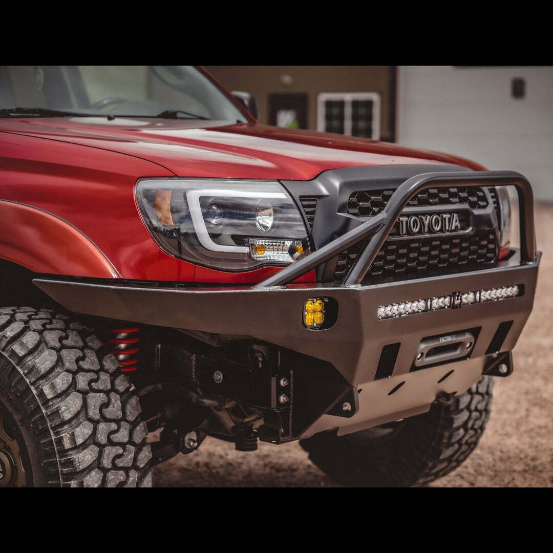 C4 Fabrication - Tacoma Overland Series Front Bumper / 2nd Gen / 2005-2011 - 1200-3105-30-NB