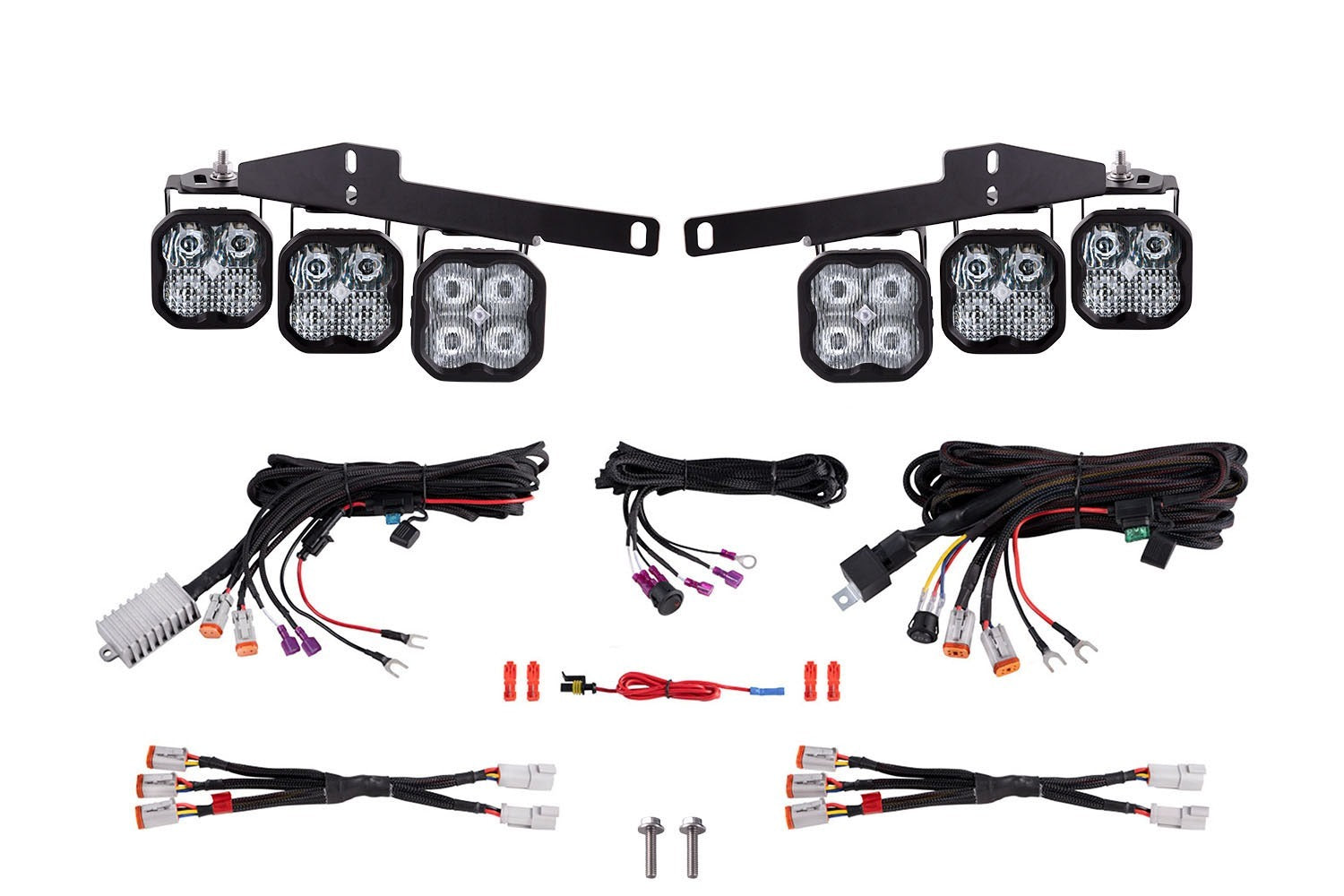 Diode Dynamics - SS3 LED Fog Light Kit for 2017-2020 Ford Raptor, White Max - DD7360