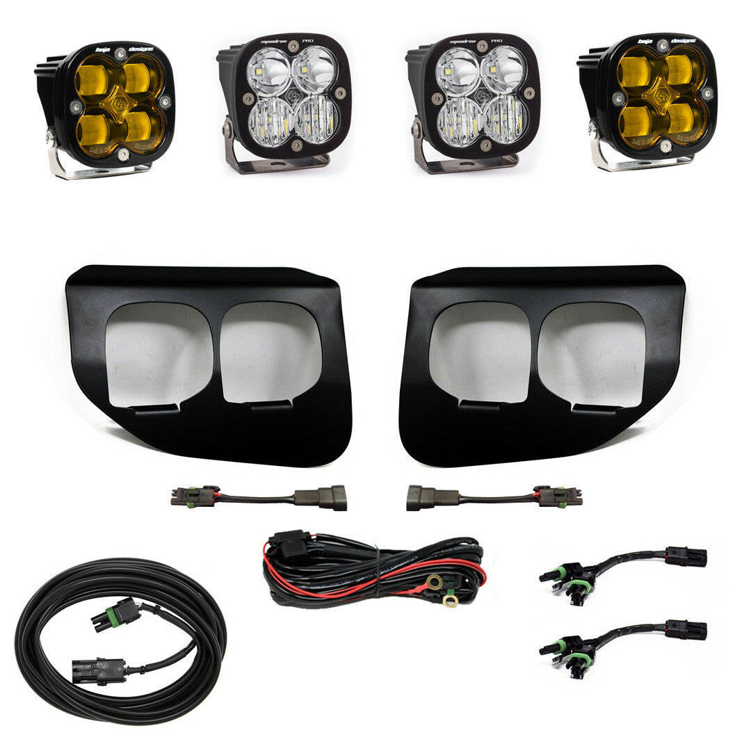 Baja Designs - 447736 - Squadron SAE/Pro Fog Pocket Light Kit