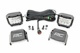 Rough Country 70904 Chrome Series LED Light Pair - 70904