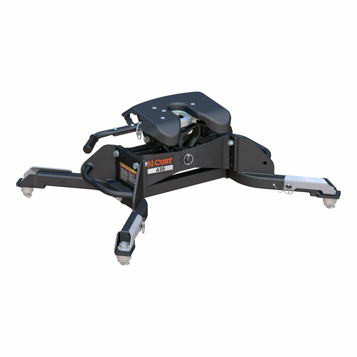 Curt - A25 5th Wheel Hitch, Select Ram 2500, 3500, 8' Bed Puck System - 16046