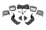 LED Light Kit - Cage Mount - 2(in.) Chrome Pair - Wide Angle - CFMOTO UFORCE 1000