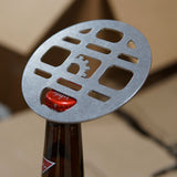 Mini MOLLE Bottle Opener - Stainless Steel
