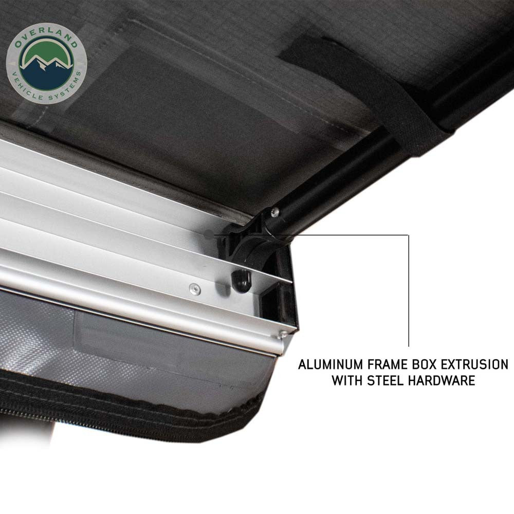 Overland Vehicle Systems - Nomadic Awning 4.5 The Perfect 4.5 Awning with Black Cover - 18039909