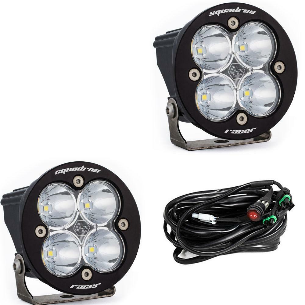 Baja Designs - 737801 - Squadron-R Racer Edition LED Auxiliary Light Pod Pair