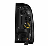 AlphaRex 658003 LED Taillights Black Red